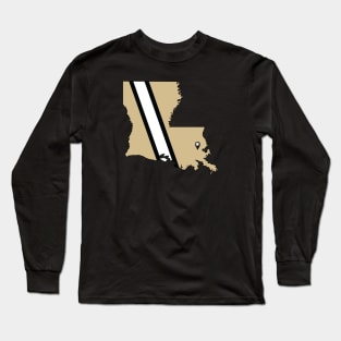 New Orleans Football Long Sleeve T-Shirt